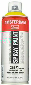 Peinture en aérosol
 Amsterdam 17162750 Peinture en aérosol Primary Yellow 400 ml 1 pc - 1