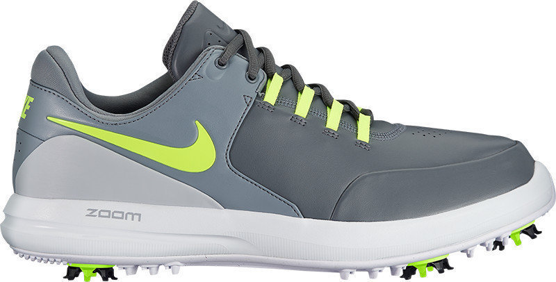 Nike Air Zoom Accurate Mens Golf Shoes Dark Grey Volt Cool Grey Wolf Grey US 10 Muziker