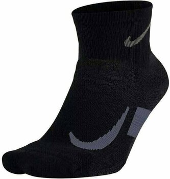 Socken Nike Golf Elt Cush Quarter Black/Dark Grey/Dark Grey 8-9.5 - 1