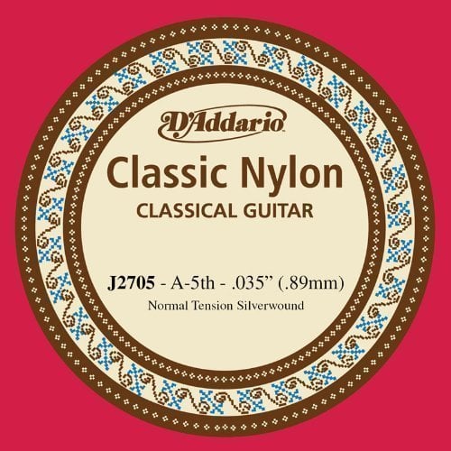 Különálló klasszikus gitárhúr D'Addario J2705 Különálló klasszikus gitárhúr