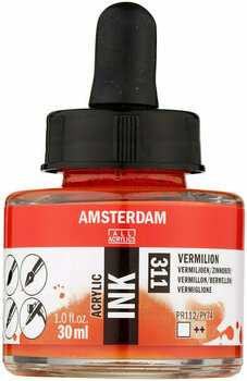 Encre Amsterdam 17203110 Encre acrylique 311 Vermilion 30 ml 1 pc - 1