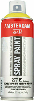 Peinture en aérosol
 Amsterdam 17162770 Peinture en aérosol Nickel Titanium Yellow Medium 400 ml 1 pc - 1