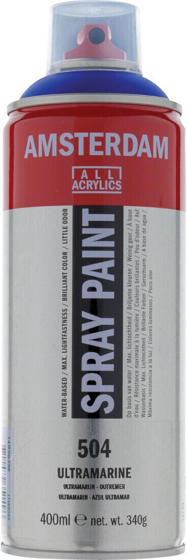 Peinture en aérosol
 Amsterdam 17165040 Peinture en aérosol 504 Ultramarine 400 ml 1 pc