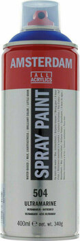Peinture en aérosol
 Amsterdam 17165040 Peinture en aérosol 504 Ultramarine 400 ml 1 pc - 1