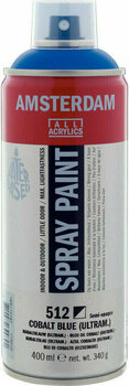 Peinture en aérosol
 Amsterdam 17165120 Peinture en aérosol Cobalt Blue Ultramarine 400 ml 1 pc - 1