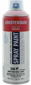 Purškiami dažai Amsterdam Spray Paint 400 ml Venetian Rose Light - 1
