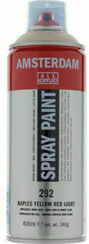 Peinture en aérosol
 Amsterdam 17162920 Peinture en aérosol Naples Yellow Red Light 400 ml 1 pc - 1