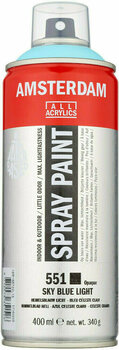 Peinture en aérosol
 Amsterdam 17165510 Peinture en aérosol Sky Blue Light 400 ml 1 pc - 1