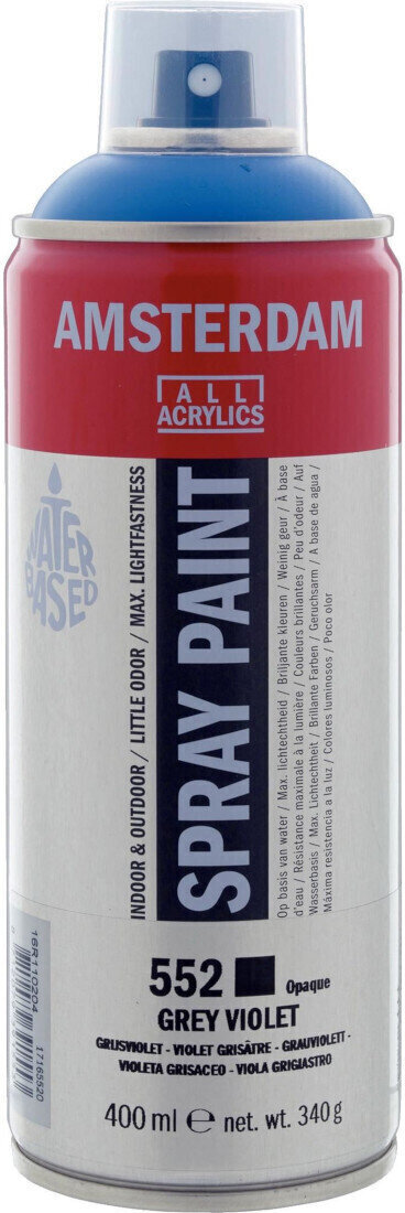 Peinture en aérosol
 Amsterdam 17165520 Peinture en aérosol Grey Violet 400 ml 1 pc