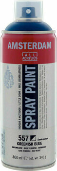 Peinture en aérosol
 Amsterdam 17165570 Peinture en aérosol 557  Greenish Blue 400 ml 1 pc - 1