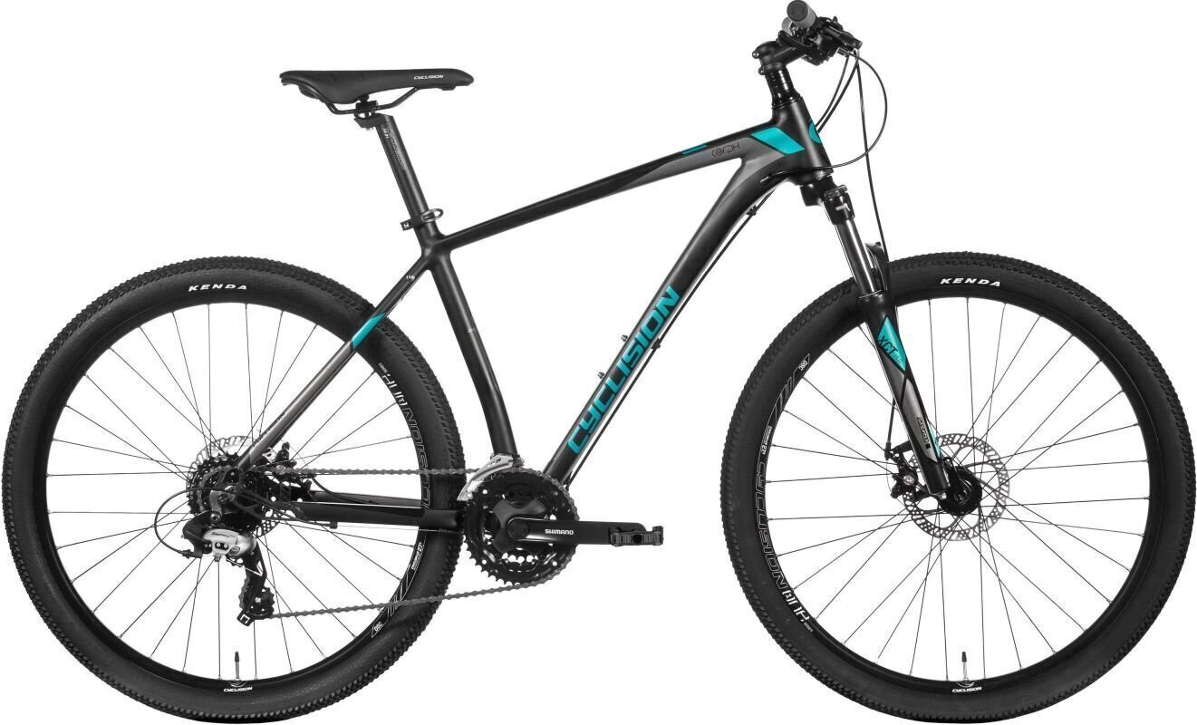 Hardtail fiets Cyclision Corph 10 MK-I Shimano Tourney RD-TX800 3x8 Azure Radiant M