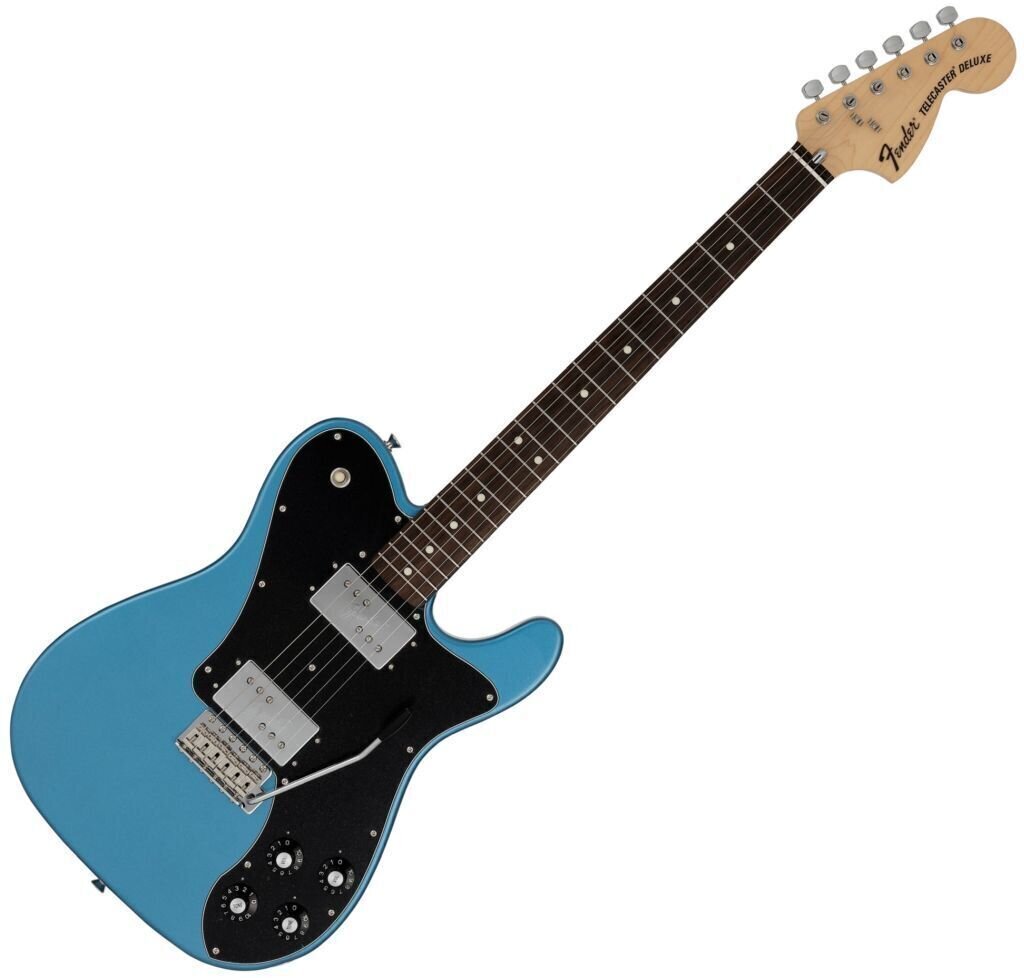 Elektrická kytara Fender MIJ Deluxe 70s Telecaster RW Lake Placid Blue