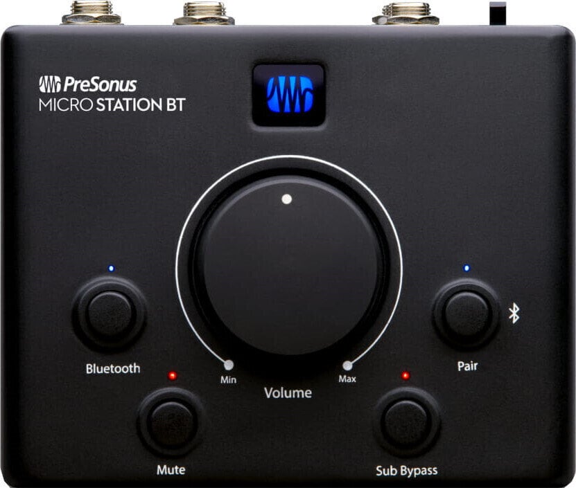 Seletor/controlador do monitor Presonus Micro Station BT