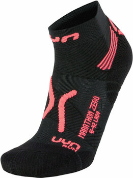 Laufsocken
 UYN Run Marathon Zero Black-Coral Fluo 39/40 Laufsocken - 1