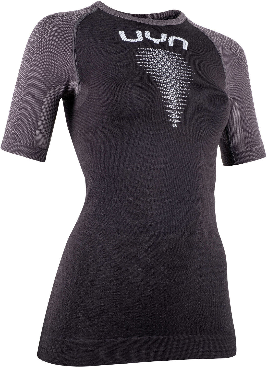 Chemise de course à manches courtes
 UYN Marathon Ow Shirt Black/Charcoal/White S/M Chemise de course à manches courtes