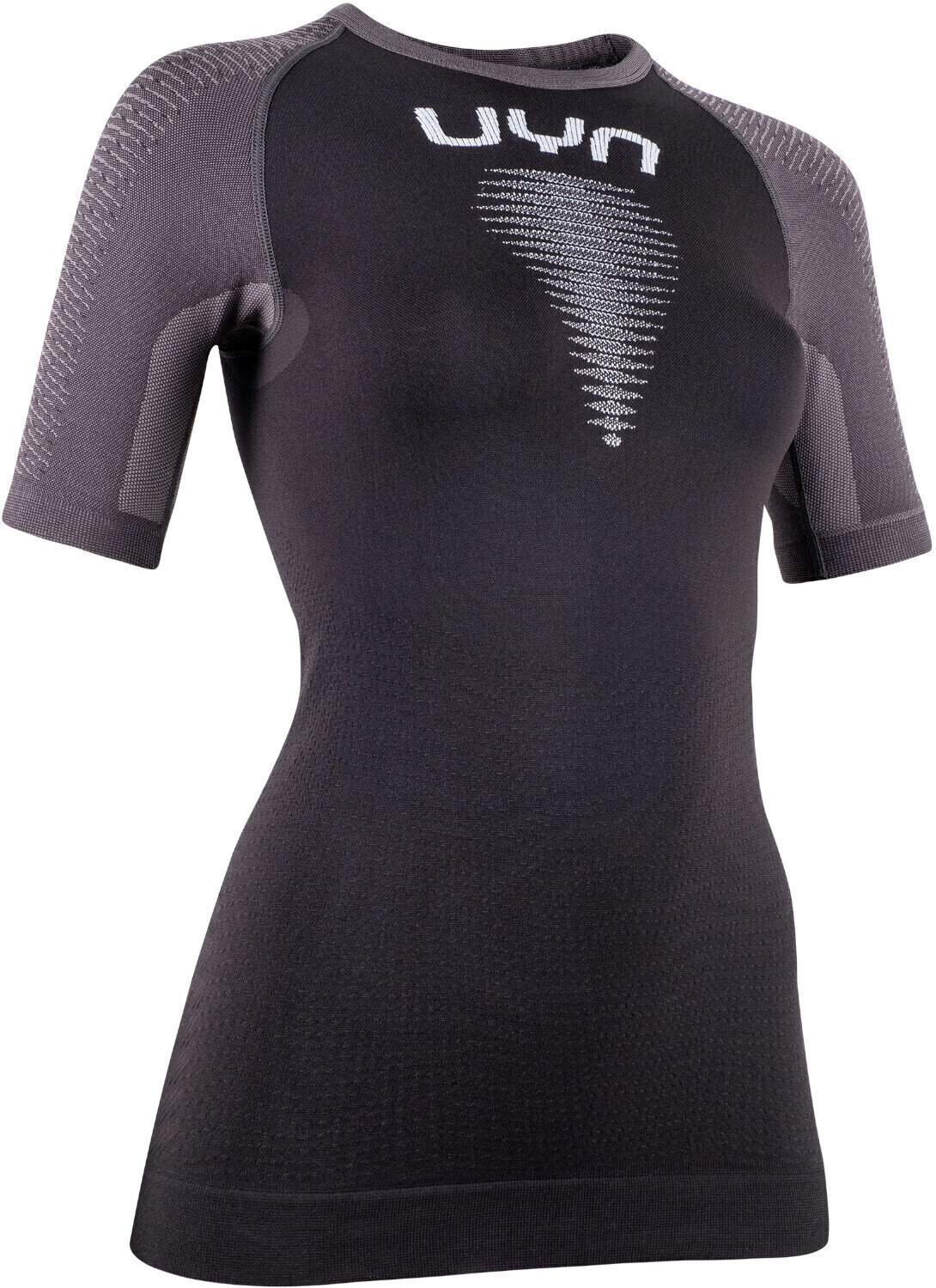 Chemise de course à manches courtes
 UYN Marathon Ow Shirt Black/Charcoal/White L/XL Chemise de course à manches courtes