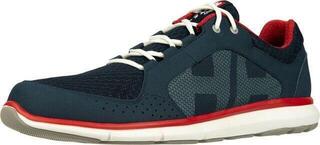 Miesten purjehduskengät Helly Hansen Men's Ahiga V4 Hydropower Navy/Flag Red/Off White
