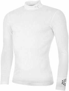 Vêtements thermiques Puma Mens Baselayer Mock bright white XL - 1