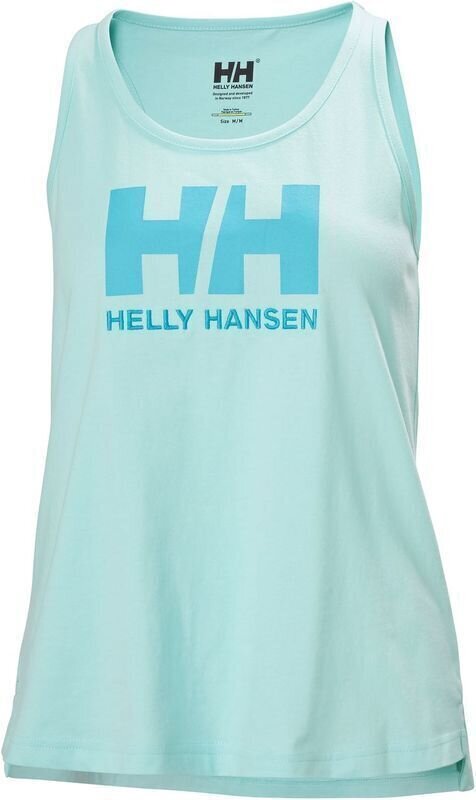 Tričko Helly Hansen W HH Logo Singlet Tričko Blue Tint L