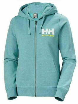 Helly Hansen Women's HH Logo Full Zip Hoodie Glacier Blue S