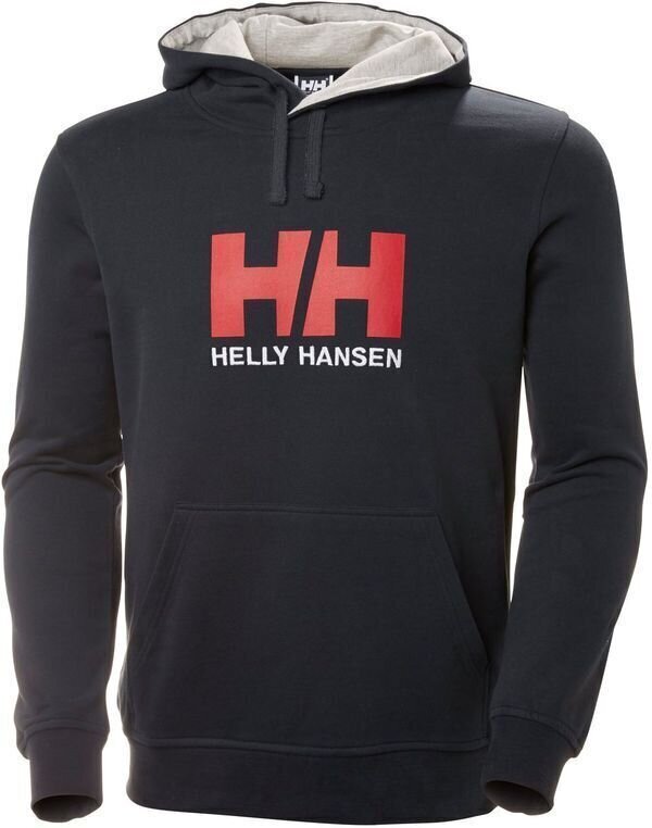 Kapuzenpullover Helly Hansen Men's HH Logo Kapuzenpullover Navy S