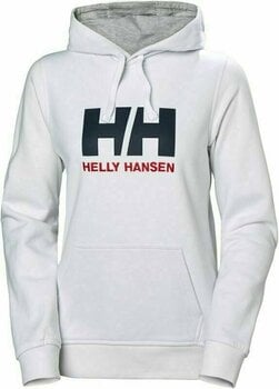 Hoodie Helly Hansen Women's HH Logo Hoodie White L - 1
