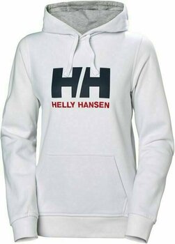 Hættetrøje Helly Hansen Women's HH Logo Hættetrøje White S - 1