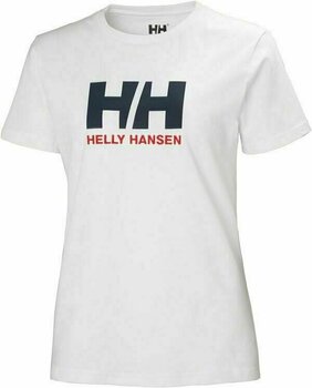 Camisa Helly Hansen Women's HH Logo Camisa White S - 1