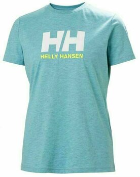 T-Shirt Helly Hansen Women's HH Logo T-Shirt Glacier Blue L - 1