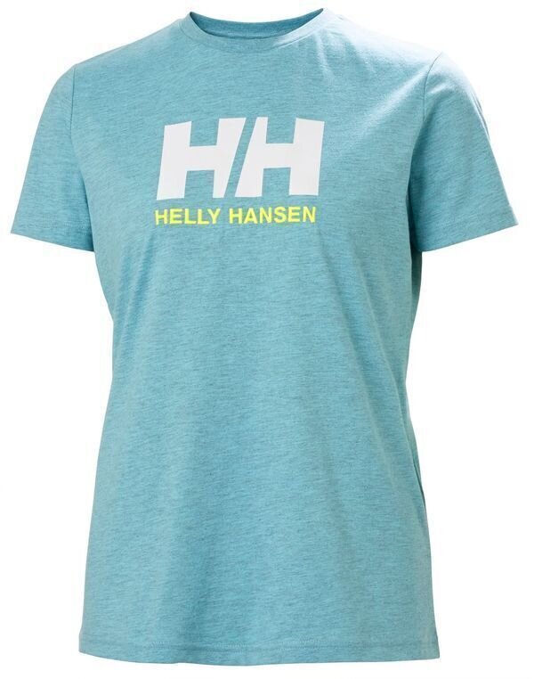 T-Shirt Helly Hansen Women's HH Logo T-Shirt Glacier Blue XL
