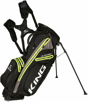 Geanta pentru golf Cobra Golf King UltraDry Black Stand Bag - 1