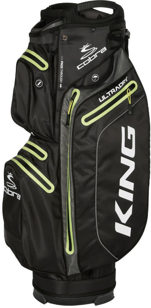 Чантa за голф Cobra Golf King Ultradry Cart Bag Black