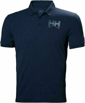 T-Shirt Helly Hansen HP Racing Polo T-Shirt Navy 2XL - 1