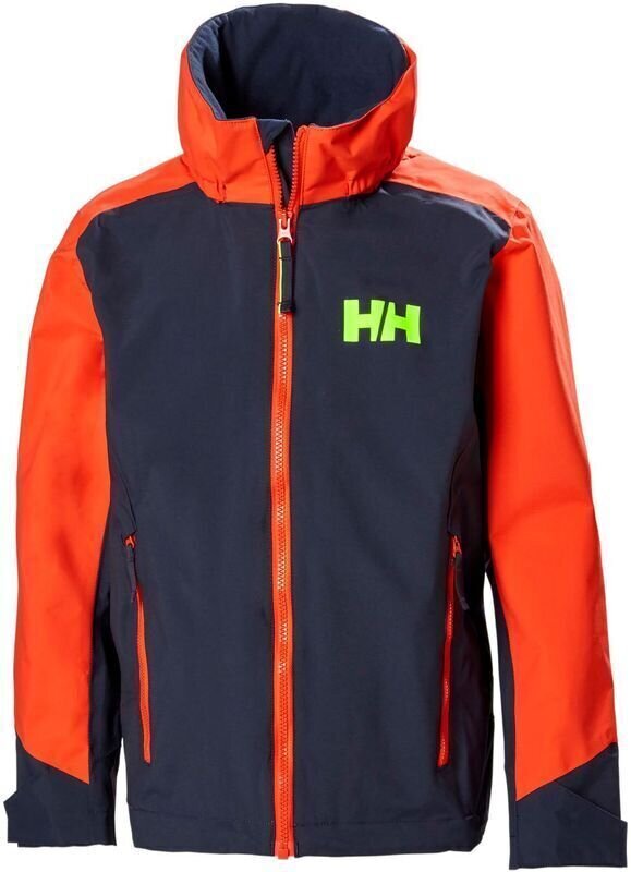 Vêtements de navigation pour enfants Helly Hansen JR Ridge Jacket Navy 140