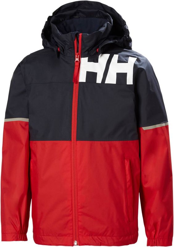 Helly Hansen JR Pursuit Jacket Kids Sailng Clothes Alert Red 164 Muziker