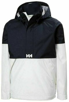 Dětské jachtařské oblečení Helly Hansen JR Active Rain Anorak Navy 128 - 1