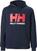 Vêtements de navigation pour enfants Helly Hansen JR HH Logo Hoodie Navy 128