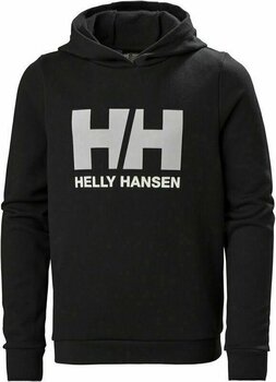 Helly Hansen JR HH Logo Hoodie Black 164/14