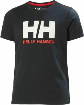 Dětské jachtařské oblečení Helly Hansen JR HH Logo T-Shirt Navy 128 - 1