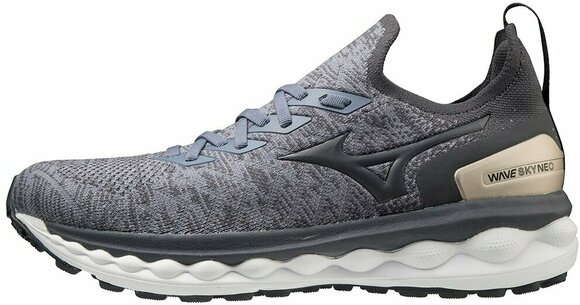 Maantee jooksujalatsid Mizuno Wave Sky Neo Folkstone Gray/Ebony/Platinum Gold 44/9,5 - 1