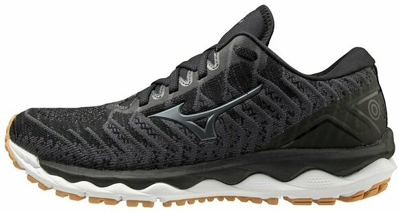 Maantee jooksujalatsid Mizuno Wave Sky 4 Waveknit Black/Metalic Shadow/Biscuit 37/4,5 - 1