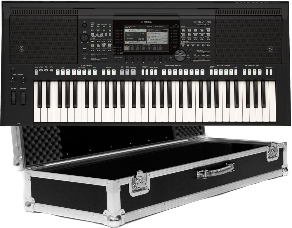 Keyboard mit Touch Response Yamaha PSR-S775 SET with Case