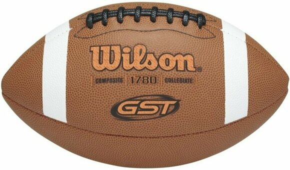 American football Wilson GST Composite Brown American football - 1