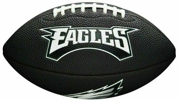 Američki nogomet Wilson NFL Team Soft Touch Mini Philadelphia Eagles Black Američki nogomet - 1