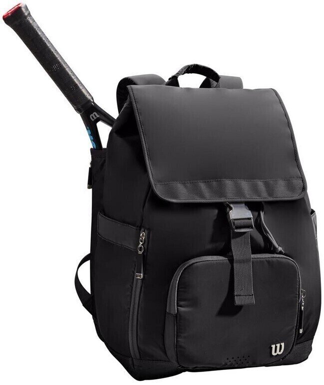 Tennis Bag Wilson Foldover Backpack Black Tennis Bag