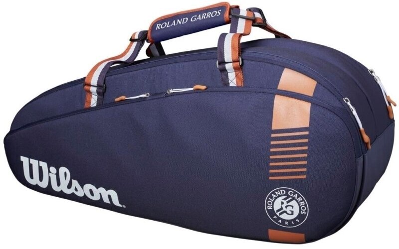 Tennis Bag Wilson Roland Garros Team 6 Navy/Clay Tennis Bag