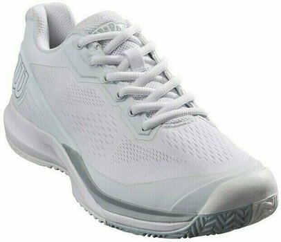 Pánské tenisové boty Wilson Rush Pro 3.5 Mens Tennis Shoe White/White/Pearl Blue 41 1/3 Pánské tenisové boty - 1