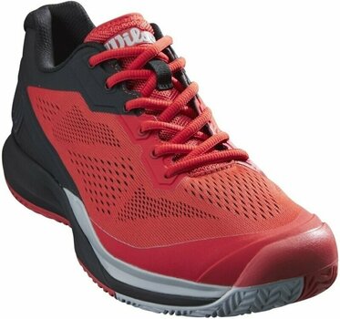 Calçado de ténis para homem Wilson Rush Pro 3.5 Mens Tennis Shoe Infrared/Black/Pearl Blue 41 1/3 Calçado de ténis para homem - 1