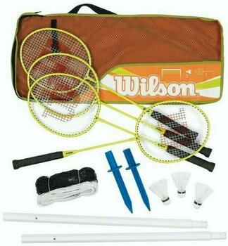 Sulkapallosetti Wilson Tour Badminton Set Yellow L3 Sulkapallosetti - 1