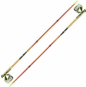 Nordic Walking Poles Leki Micro Trail Pro Neon Red/Black/Neon Yellow 135 cm - 1